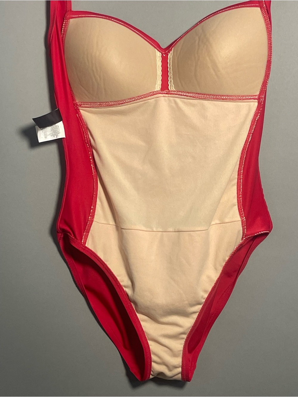 La Blanca Pink Ruched One Piece Swimsuit Size 8 - Picture 6 of 15